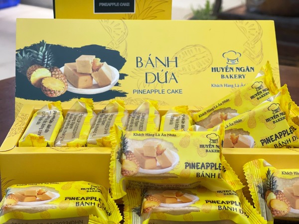 Bánh dứa Đài Loan có mặt tại Huyền Ngân Bakery sẵn sàng cho bạn đặt hàng